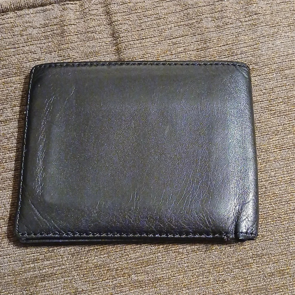 Polo By Ralph Lauren Men's Black Leather Wallet